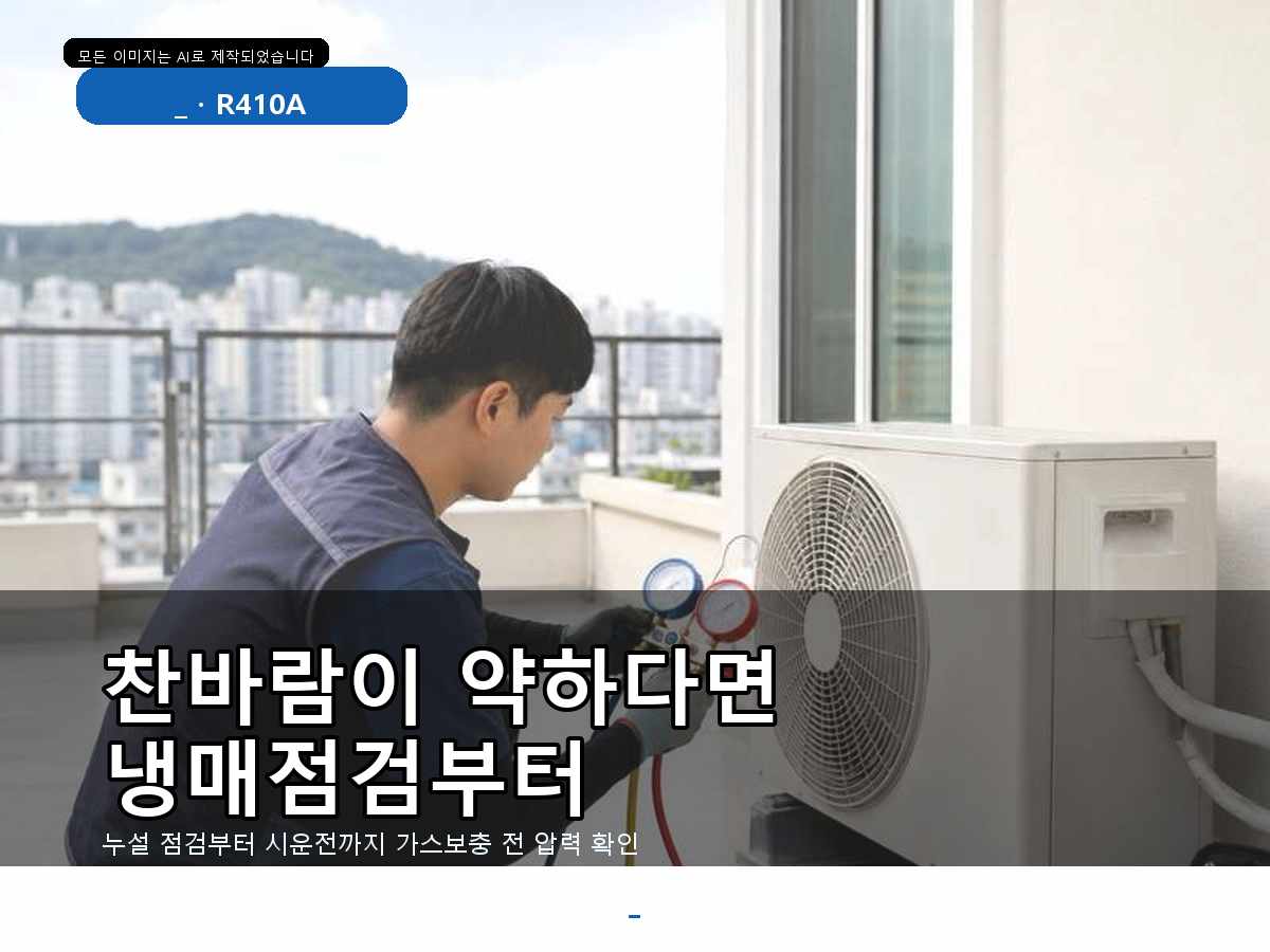 여수시 고소동 실외기점검, 작업 전 상태를 먼저 확인한 이유